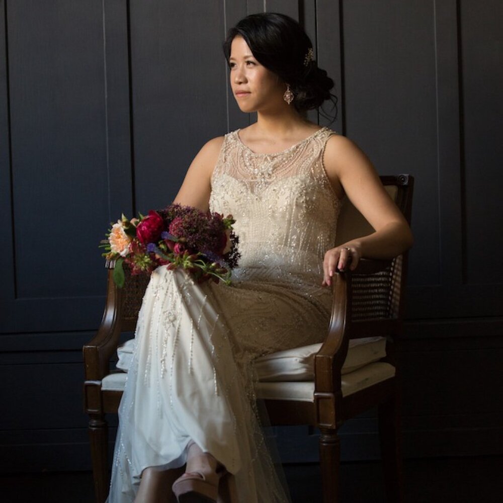 BHLDN Jacinda Wedding Gown Size 4, 6, 8 NEW Art Deco 1920's Beaded - Picture 9 of 13